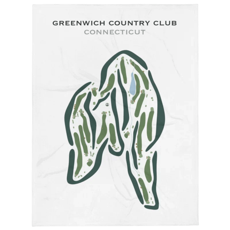 Greenwich Country Club, Connecticut - Printed Golf Courses