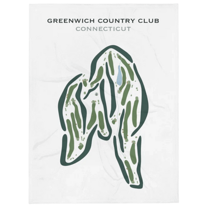 Greenwich Country Club, Connecticut - Printed Golf Courses