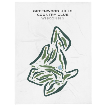 Greenwood Hills Country Club, Wisconsin - Printed Golf Courses