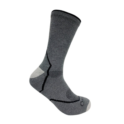Bamboo Terry Crew Socks - 2 Pairs