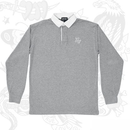 Golf Stuff - Grey Long Sleeve Polo