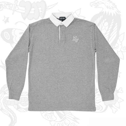 Golf Stuff - Grey Long Sleeve Polo