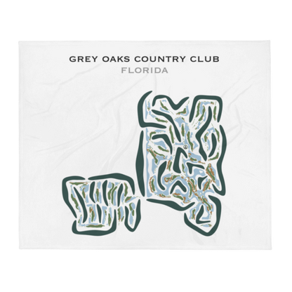 Grey Oaks Country Club, Florida - Printed Golf Courses