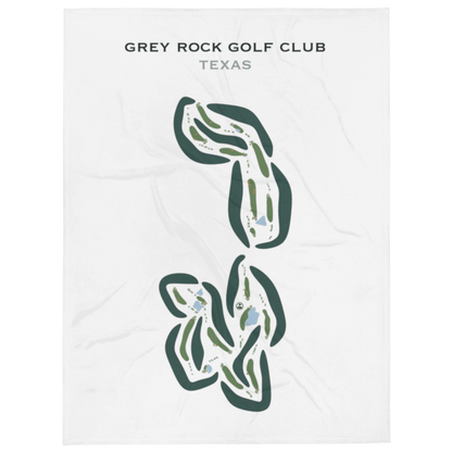 Grey Rock Golf Club, Texas - Printed Golf Courses