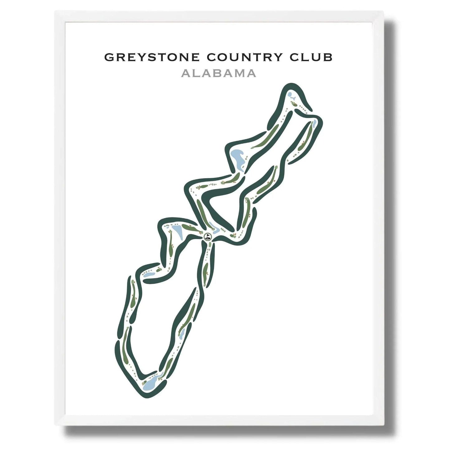 Greystone Country Club, Alabama - Printed Golf Courses