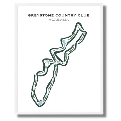 Greystone Country Club, Alabama - Printed Golf Courses