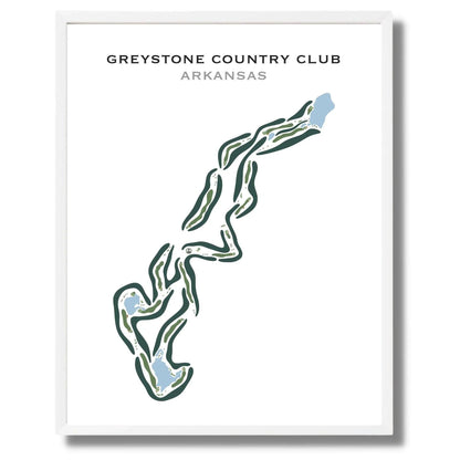 Greystone Country Club, Arkansas - Printed Golf Courses