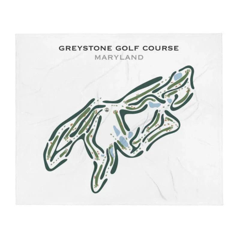 Greystone Golf Course, Maryland - Printed Golf Courses