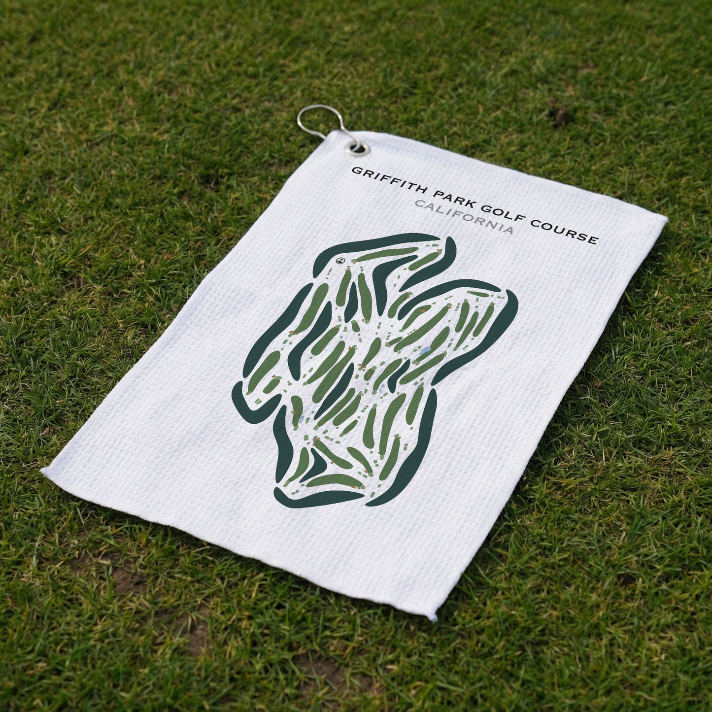 Griffith Park Golf Courses, California - Printed Golf Courses