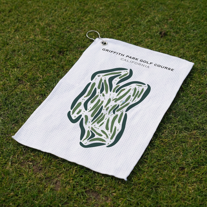 Griffith Park Golf Courses, California - Printed Golf Courses