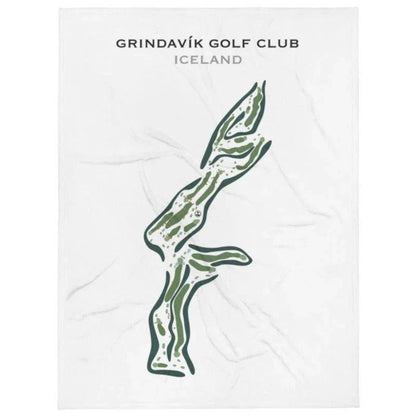 Grindavík Golf Club, Iceland - Printed Golf Course