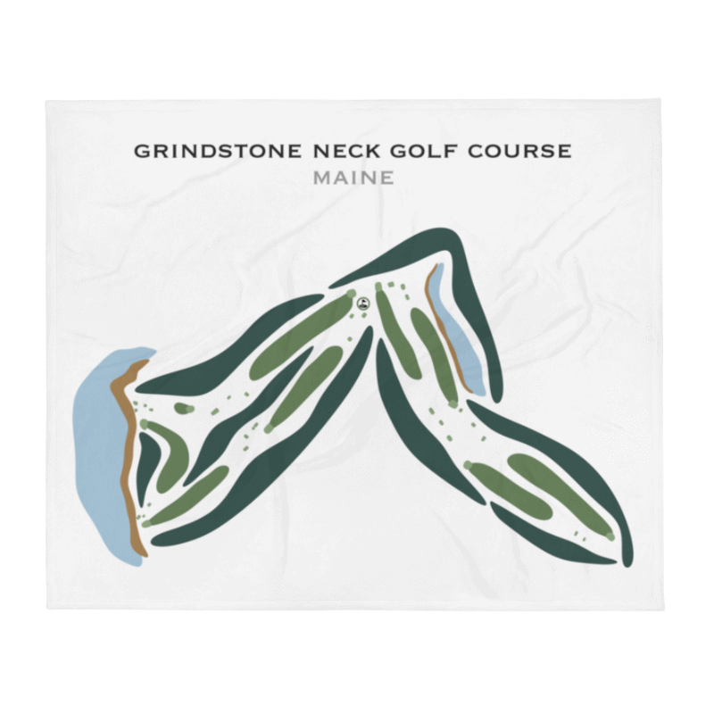 Grindstone Neck Golf Course, Maine - Printed Golf Courses