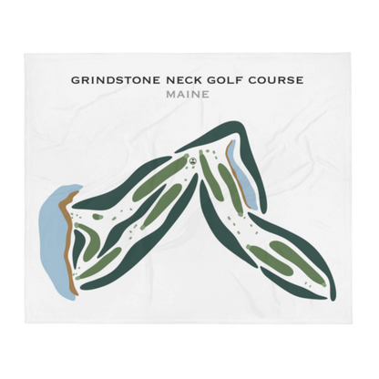 Grindstone Neck Golf Course, Maine - Printed Golf Courses