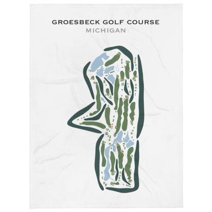 Groesbeck Golf Course, Michigan - Printed Golf Courses