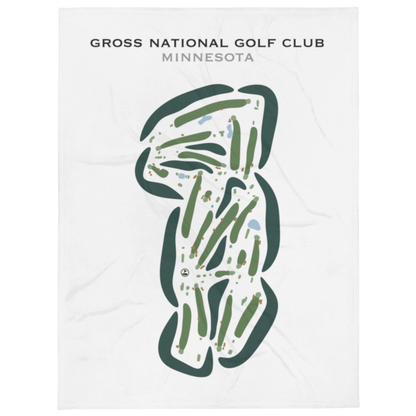 Gross National Golf Club, Minnesota - Printed Golf Courses