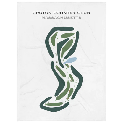 Groton Country Club, Massachusetts - Printed Golf Courses