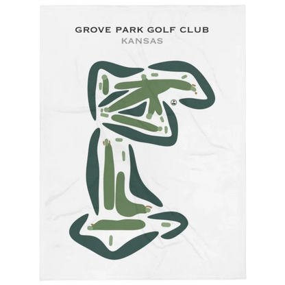 Grove Park Golf Club, Kansas - Printed Golf Courses