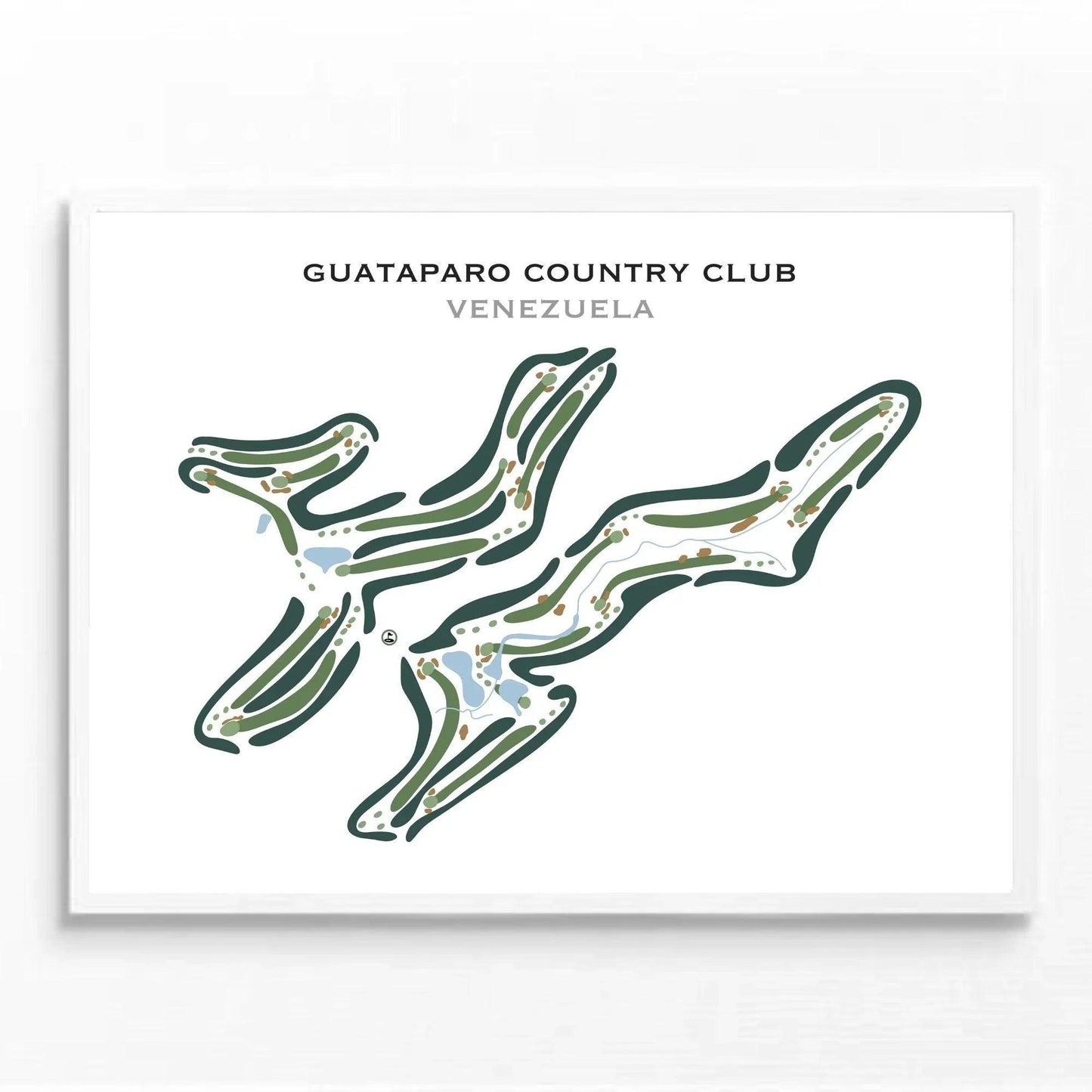 Guataparo Country Club, Venezuela - Printed Golf Courses