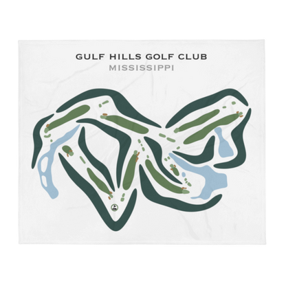 Gulf Hills Golf Club, Mississippi - Printed Golf Courses