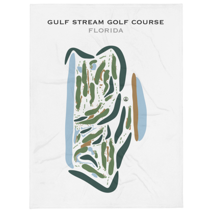 Gulf Stream Golf Course, Florida - Printed Golf Courses