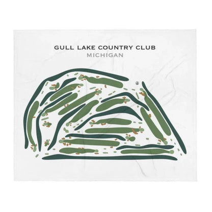 Gull Lake Country Club, Michigan - Printed Golf Courses