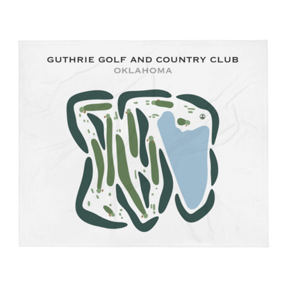 Guthrie Golf & Country Club, Oklahoma - Printed Golf Courses