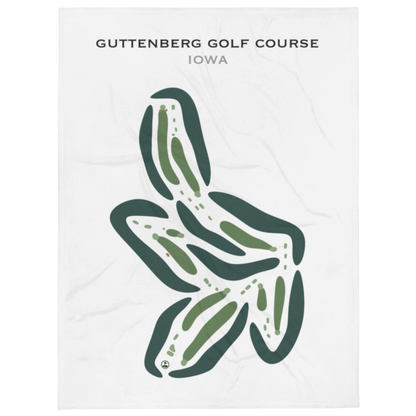 Guttenberg Golf Course, Iowa - Printed Golf Courses