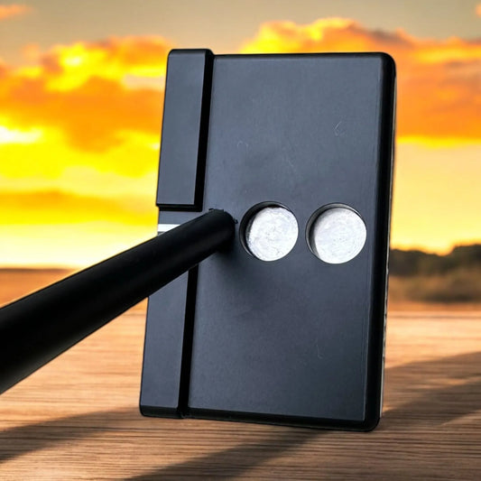 Lombardi Golf Custom Black Migliore Mallet Golf Putter - GOLF LEAGUE