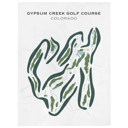 Gypsum Creek Golf Course, Colorado - Printed Golf Course