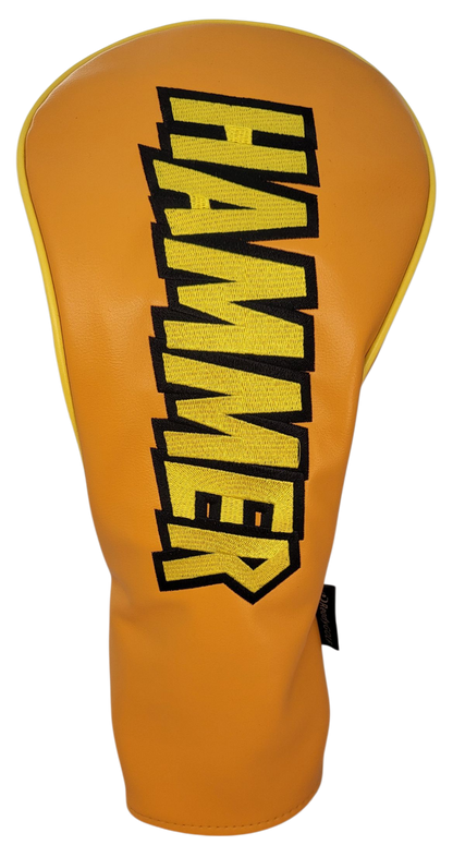 The Hammer Embroidered Driver Headcover by ReadyGOLF