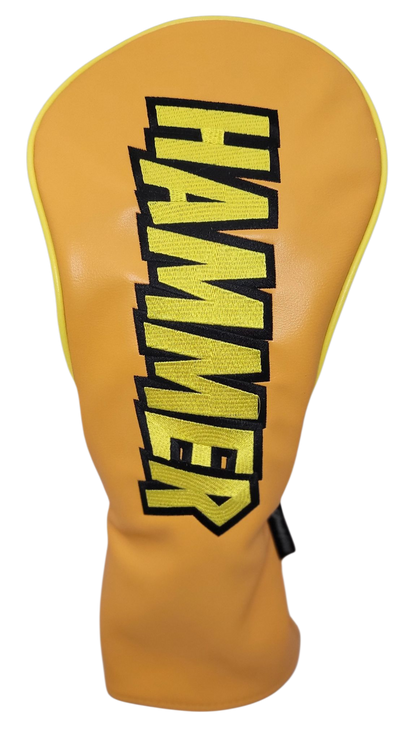 The Hammer Embroidered Driver Headcover by ReadyGOLF