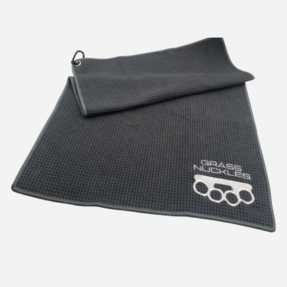 Grass Nuckles 24x16" Golf Towel
