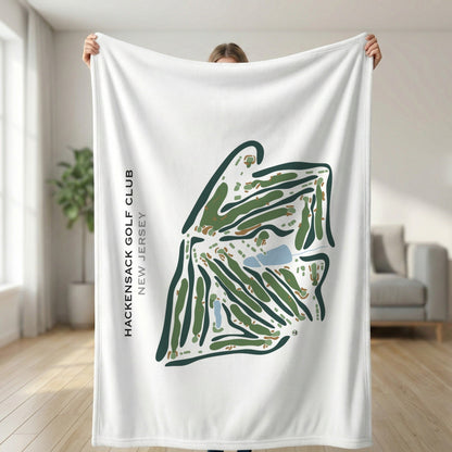 Hackensack Golf Club, New Jersey - Printed Golf Course