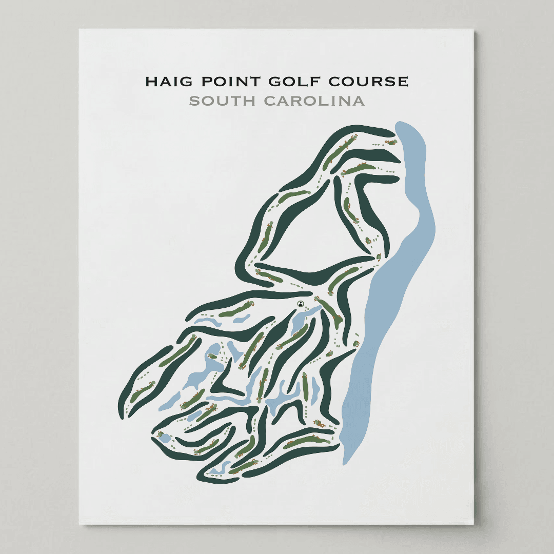 Haig Point Signature Course, South Carolina - Printed Golf Courses