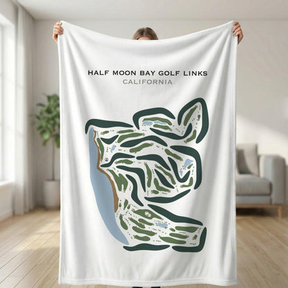 Half Moon Bay Golf Links, California - Printed Golf Courses