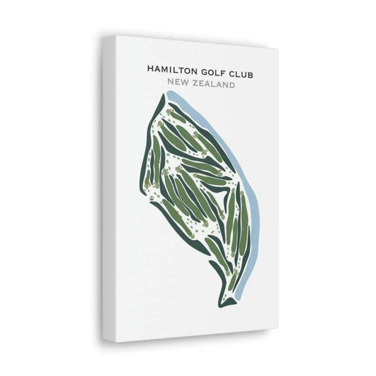 Hamilton Golf Club, New Zealand - Printed Golf Courses