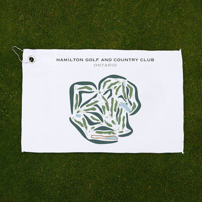 Hamilton Golf and Country Club, Ontario, Canada - Printed Golf Courses