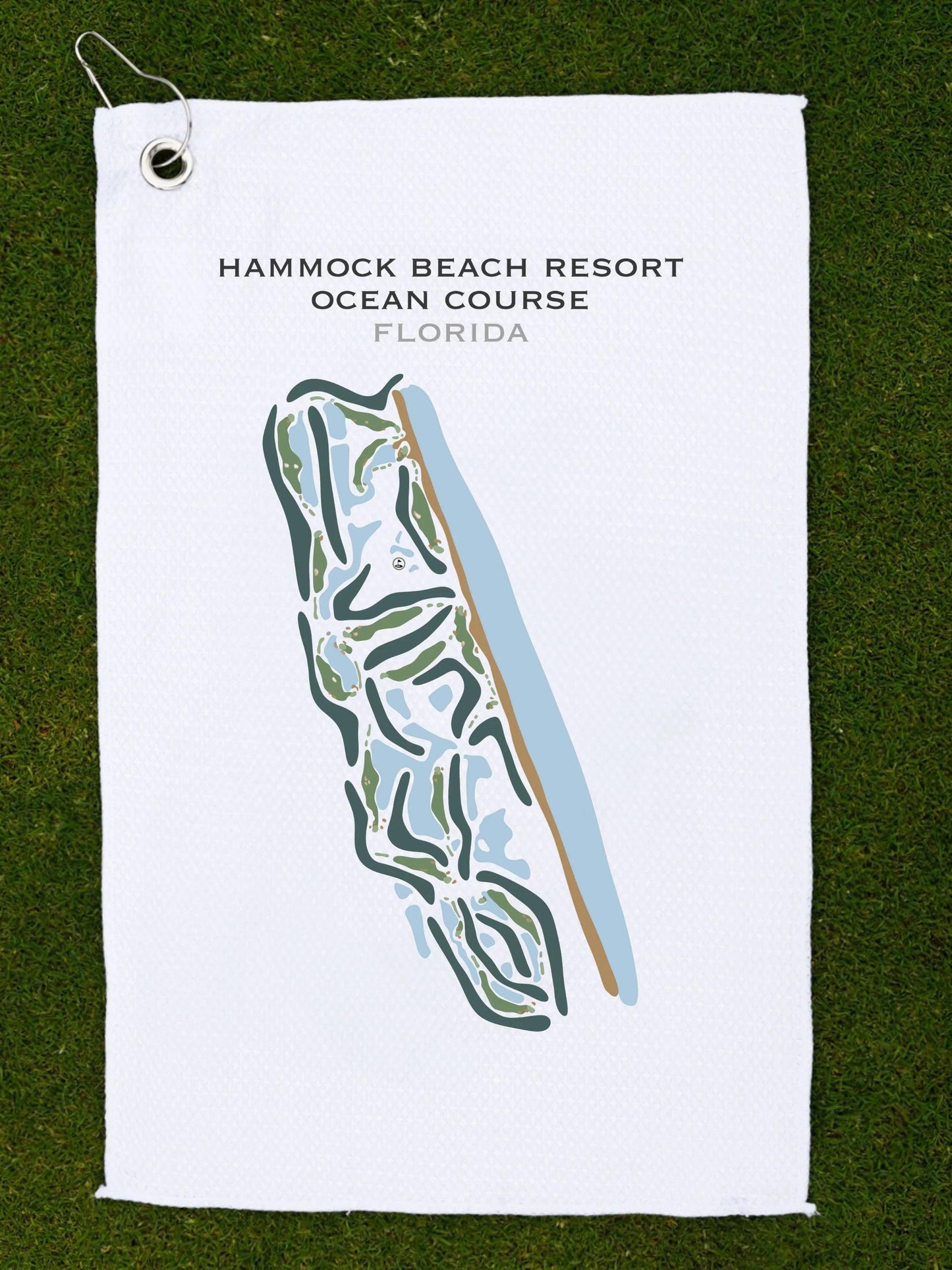 Hammock Beach Resort Ocean Course, Florida - Printed Golf Courses
