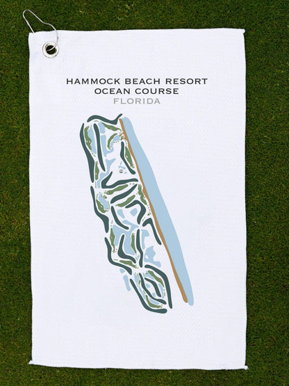 Hammock Beach Resort Ocean Course, Florida - Printed Golf Courses