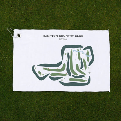 Hampton Country Club, Iowa - Printed Golf Courses