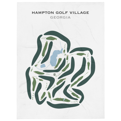 Hampton Golf Village, Georgia - Printed Golf Courses