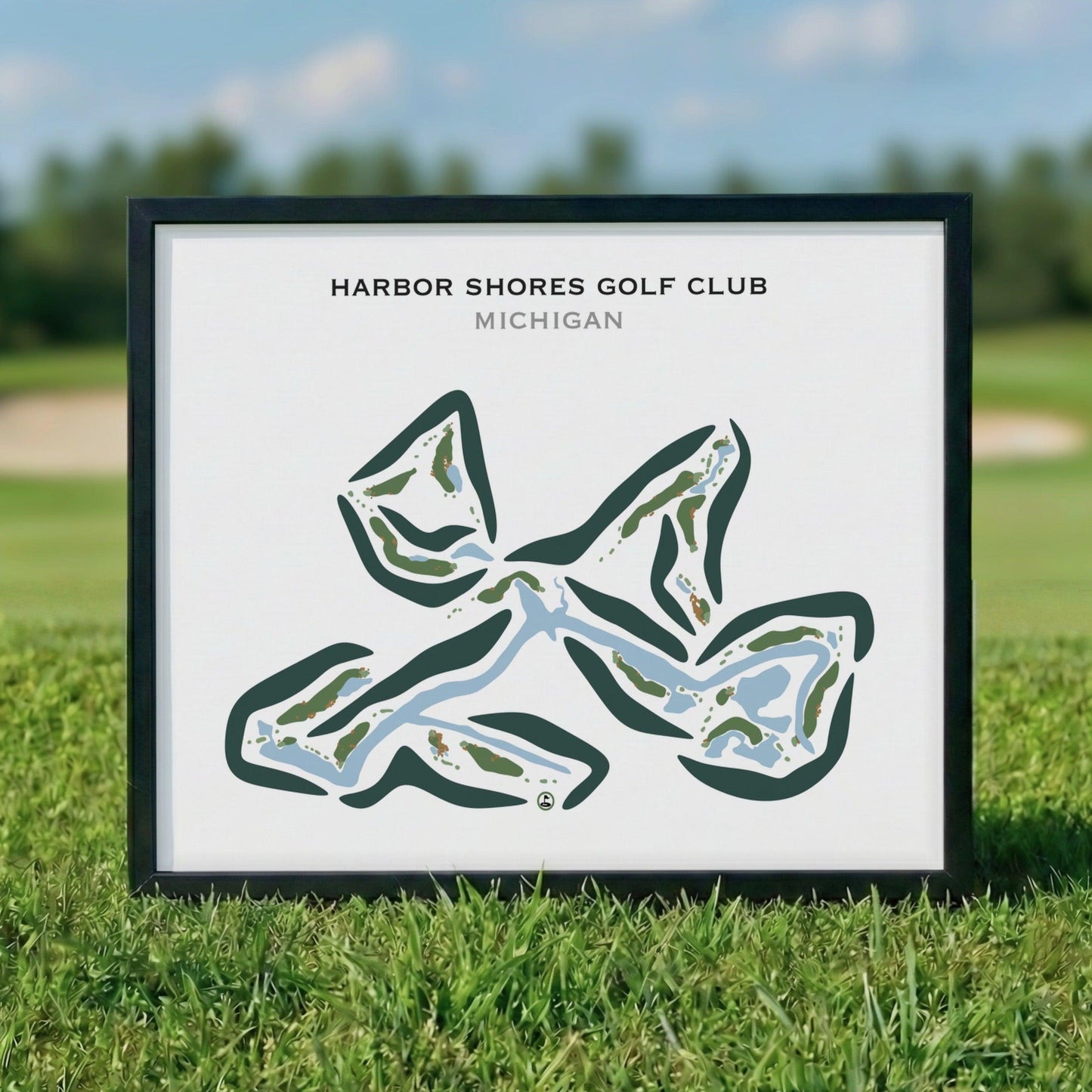 Harbor Shores Golf Club, Michigan - Printed Golf Courses