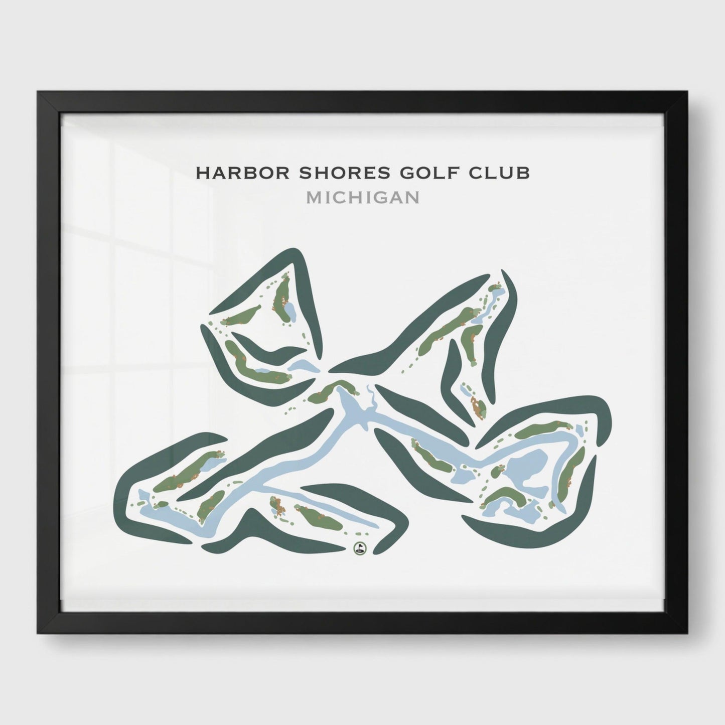 Harbor Shores Golf Club, Michigan - Printed Golf Courses