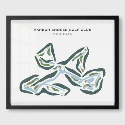 Harbor Shores Golf Club, Michigan - Printed Golf Courses