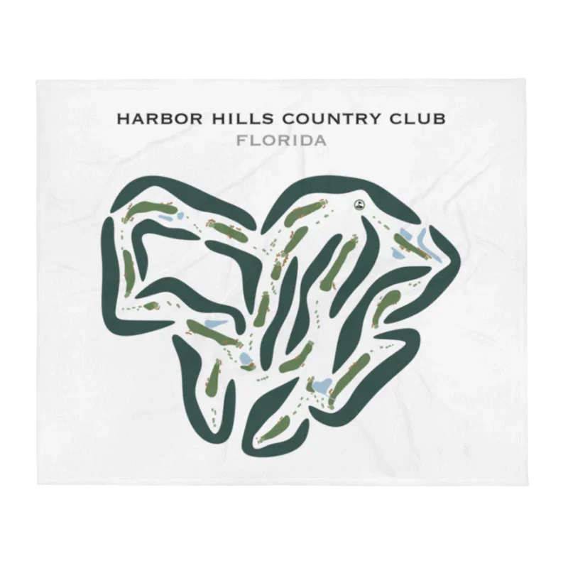 Harbor Hills Country Club, Florida - Printed Golf Courses