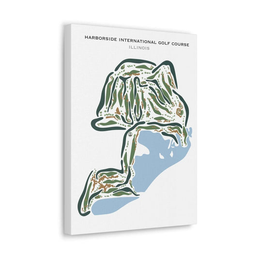 Harborside International Golf Course, Illinois - Printed Golf Courses