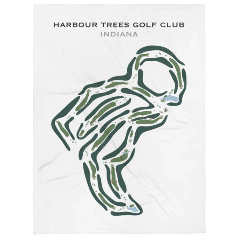 Harbour Trees Golf Club, Indiana - Printed Golf Course