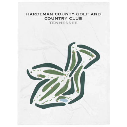 Hardeman County Golf & Country Club, Tennessee - Printed Golf Courses