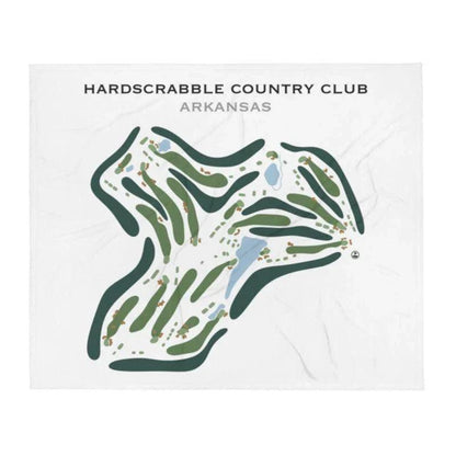 Hardscrabble Country Club, Arkansas - Printed Golf Courses