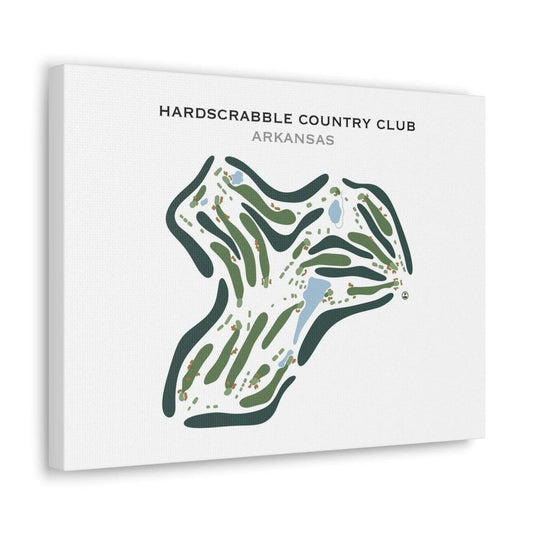 Hardscrabble Country Club, Arkansas - Printed Golf Courses